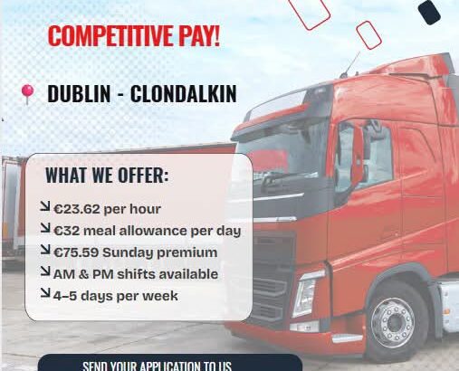 WE’RE HIRING – CE DRIVERS