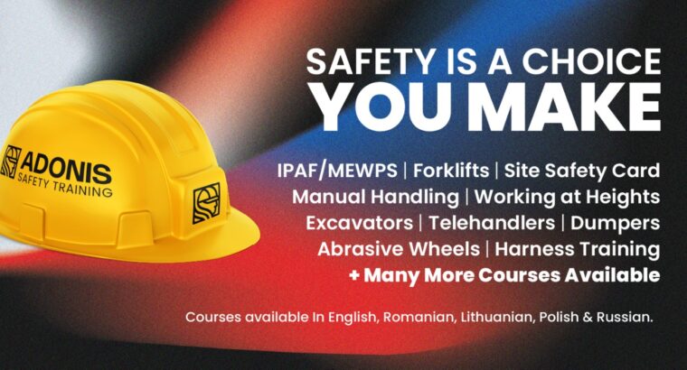 Training courses in English, Romanian, Polish, Lithuanian and Russian languages