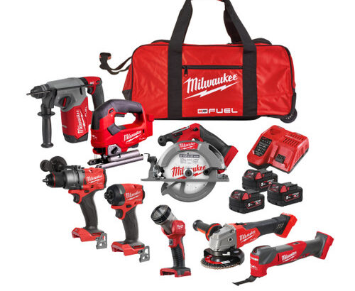 Milwaukee 8 Pieces Kit