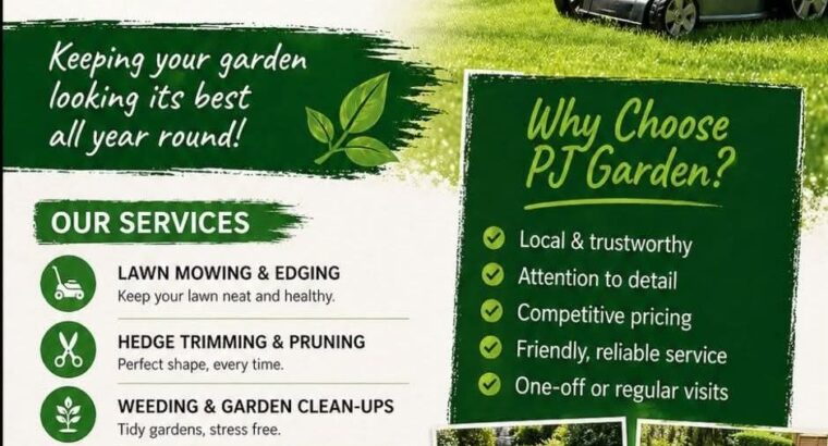 Full garden clean-ups