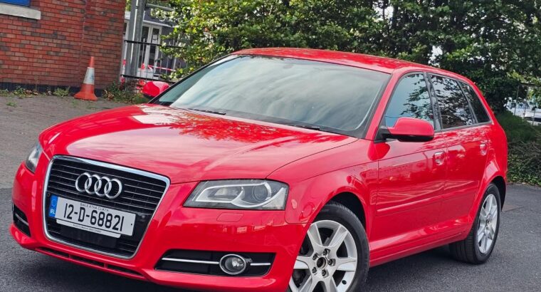 Audi A3 2012 – 1.4 Petrol Automatic – 92,369 km