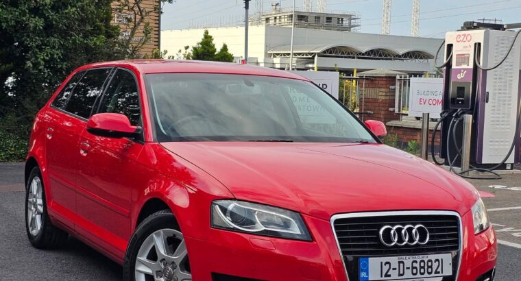 Audi A3 2012 – 1.4 Petrol Automatic – 92,369 km