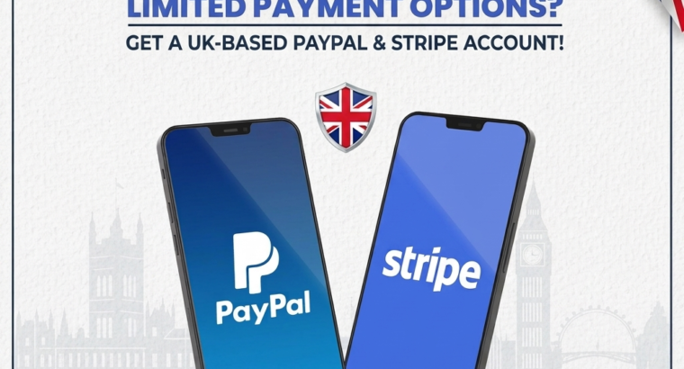 🌍 Expand Your Business with a UK PayPal &...
